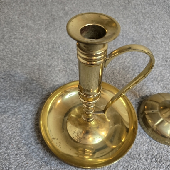 Brass Decor Set of 2 Pieces Vintage - Picture 3 of 10